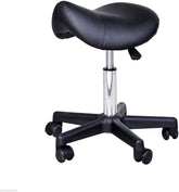 Choice Hydraulic Adjustable Height Rolling Saddle Stool - RSS411 - Greenlife Treatment-Rolling Stool